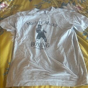 Gray Rocky Balboa Mighty Mick’s Boxing T-Shirt